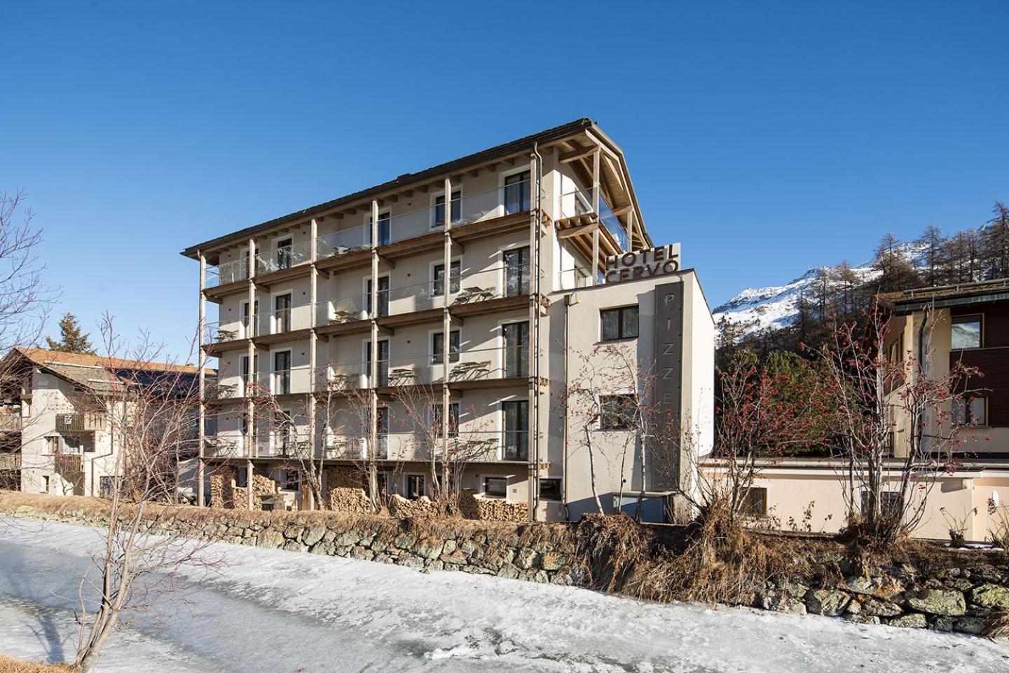 Hotel Cervo Sils Maria Exterior foto